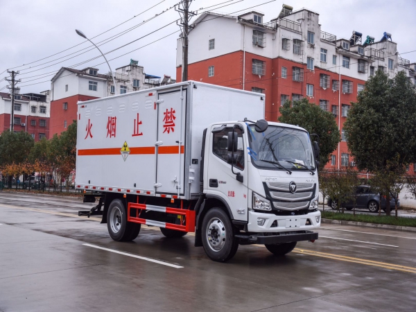 國六福田歐馬可爆破廂式運輸車