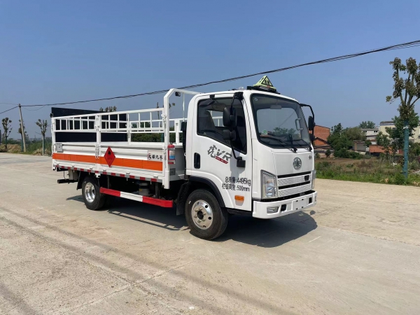 解放虎VR藍(lán)牌氣瓶運(yùn)輸車